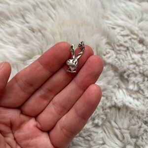 Vintage Sterling silver 925 playboy bunny charm